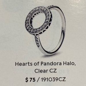 Hearts of Pandora Halo Ring